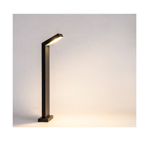 Grosir aluminium luar ruangan Ip65 taman rumput lanskap lampu taman tenaga surya halaman Villa Led penambat cahaya - Product Image 5