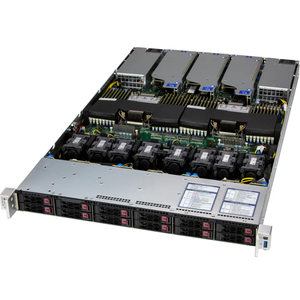 Serveur en rack Super SYS-122C-TN 1U pour la virtualisation d'entreprise et les charges de travail cloud - Product Image 2
