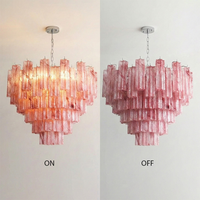 Lustre LED en laiton de style américain, design moderne et créatif, pour salon, chambre à coucher, salle à manger, éclairage suspendu, angle de faisceau de 360 degrés