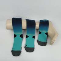 Chaussettes de ski en laine personnalisées Crew Warm Printing Chaussettes d'hiver pour adultes