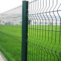 Harga Pabrik Kawat Las Berlapis PVC 6 Kaki X 6 Inci, Tahan Lama, Dapat Dibengkokkan, Pagar Pengaman 3D untuk Kebun dan Proyek Konstruksi