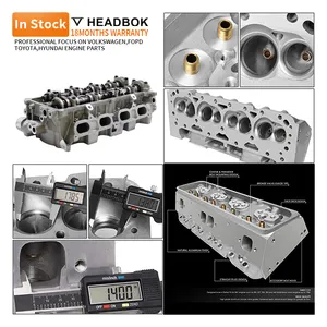 HEADBOK Auto Cylinder Head Engine Manufacturer For Toyota Mazda FORD VW SUZUKI Nissan GM 22R WL G16B 4D56 Cylinder Head Assembly