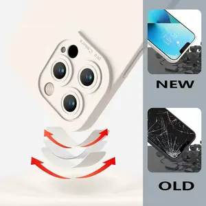 Funda para iPhone 14, pintura al óleo simple, señal de carretera, fundas de silicona 15 13 12 11 Pro <span class=keywords><strong>Max</strong></span> X XR XS 78 15 Plus SE2, funda blanda a prueba de golpes 16 - Product Image 6