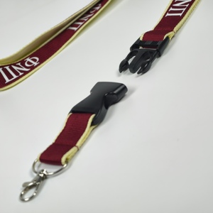 Cerimonial Impresso Nylon Poliéster Lanyards com logotipo personalizado Impressão Offset para Smartphones e outros dispositivos - Product Image 4