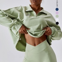 Sweat-shirt à manches longues avec Logo personnalisé, vêtements de sport, de Gym, de Fitness