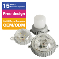 Lumières de Noël LED RGB SMD5050 étanches IP66 DMX512 DC24V pour façades de bâtiments extérieurs Yancai, vert et blanc, 1,5W 3W, lumière ponctuelle