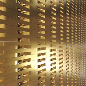 하이 퀄리티 스테인레스 스틸 금속 파티션 강철 로프 메쉬 와이어 로프 메쉬 건축 자재 금속 메쉬