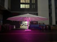 Offre Spéciale personnalisé grande taille 5x5m 6x6m 7x7m énorme parapluie extérieur bière café boisson bar parasol télescopique parasol
