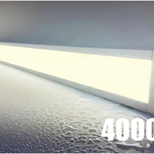 Lámpara Colgante LED Lineal Impermeable IP65, Empotrada, con Atenuación DALI 0-10V, Tamaños de 1.2m para Oficina y Hotel - Product Image 6