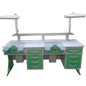 Banco da lavoro dentale 2.15m doppio laboratorio odontoiatrico - Product Image 4