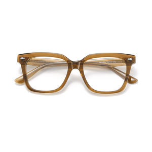 Montures de lunettes rectangulaires en acétate rétro, monture complète, anti-UV, unisexe, Danyang 88028 - Product Image 4