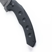 Couteau pliant de camping Yeehand à lame acérée personnalisable en acier D2 avec manche en G10
