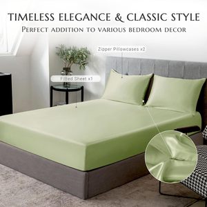 OEM/ODM Summer Plain Naturally Sustainable Wicking Silky <b>Bamboo</b> Fitted <b>Sheet</b> 100% Viscose Derived <b>Bamboo</b> Queen Size OEKO-TEX - Product Image 2