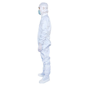 Esd antistatik Esd kaplı güvenli laboratuvar önlüğü Polyester giyim anti-statik tulum laboratuvar ceket antistatik elbise - Product Image 3
