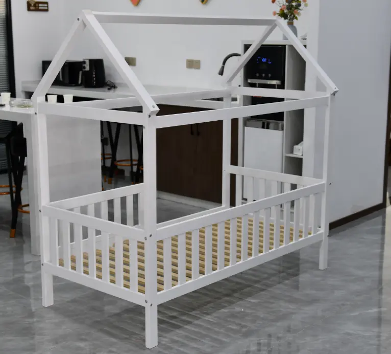 Casa de contêiner de madeira maciça personalizada, novo estilo, preço de atacado, 3 quartos, cama completa, crianças
