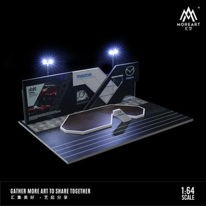 Moreart Dioramas <span class=keywords><strong>รถ</strong></span>จำลองแบบอัลลอย1:64ที่เก็บของในที่จอด<span class=keywords><strong>รถ</strong></span>ที่เก็บของประดับ<span class=keywords><strong>รถ</strong></span>ของเล่นของขวัญ<span class=keywords><strong>โชว์รูม</strong></span> - Product Image 4