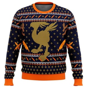Custom <strong>3D</strong> Digital <strong>Printing</strong> Cartoon TShirt Christmas Printed Long Sleeved <strong>T</strong>-<strong>shirts</strong> for Men - Product Image 1