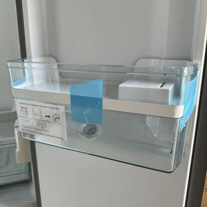 Réfrigérateur Fushitu 220V gris, <span class=keywords><strong>distributeur</strong></span> d'<span class=keywords><strong>eau</strong></span>, grande capacité 591L, 4 portes, conservation des aliments, lumière, onduleur, modèle haut de gamme - Product Image 3