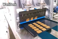 Équipement de boulangerie, trancheuse à biscuits et à pâte ultrasonique Wanlisonic pour boulangerie