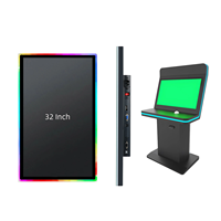 New 32-inch High-Resolution Intellitouch Flat Touch Monitor DVI/USB/Serial for Interactive Amusement Self-Service Gaming