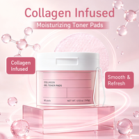 Vente directe usine – Masque facial tonifiant hydratant au collagène, compressé, boîte de 60 pièces, soin quotidien apaisant pour tous types de peau
