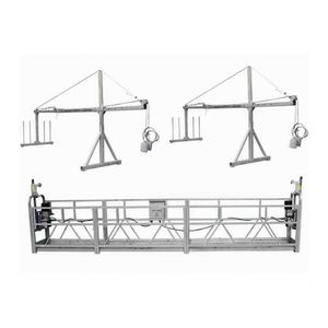 Plateforme suspendue électrique de construction à grande capacité, motorisée et contrôlée par PLC en acier - Product Image 2