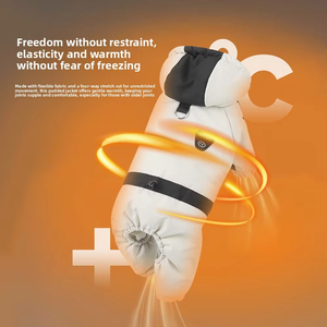 비숑 프리제 강아지 겨울 자켓 네발 패딩 폴리에스터 따뜻한 유럽풍 디자인 가을 야외 애완견 의류 - Product Image 2