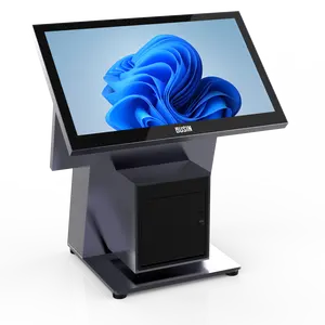 14 Inch + 11.6 Inch POS Machine With 80mm Printer NFC Reader And QR 1D/2D Scanner