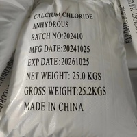 Chlorure de calcium 94 %/74 %/77 % – Poudre pour forage pétrolier, agent anti-poussière et déneigant efficace, déshydratant