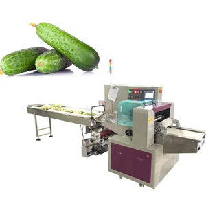 Automatische Fruit Groente Verpakking Machine Multifunctionele Komkommer Maïs Kool Verpakkingsmachine Voor Winkels