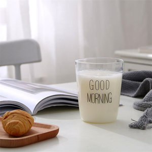 แก้วมัคแก้วน้ำเป่ามือ ปลอดสารตะกั่ว ปลอดสาร BPA ลายตัวอักษร <span class=keywords><strong>Good</strong></span> <span class=keywords><strong>Morning</strong></span> สีดำ ขาว ทอง ขายส่ง - Product Image 4