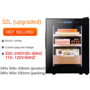 ตู้ทำความเย็นไฟฟ้าขนาดเล็กสำหรับบ้านสำนักงานเคาน์เตอร์100ความชื้นซิการ์ - Product Image 5