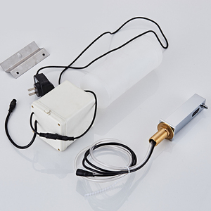 Ticari Modern tek delikli temassız sıvı sabunluk duvara monte eller serbest elektronik sensörlü sabunluk dağıtıcı - Product Image 5