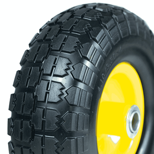 10 Zoll 4,10/3, 50-4 Tubeless Pu Foam Solid Outer Wheel für Schubkarre - Product Image 5