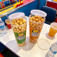Popcorn en vrac aromatisé au maïs doux 180g, sans graisses trans, prêt à servir, qualité alimentaire pour les distributeurs internationaux, export en gros