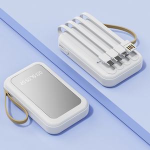 Baterías Externas Multifuncionales Universales Populares de 6000 mAh y 10000 mAh con Cable Integrado y Luz LED, Personalizables, 5 W - Product Image 5