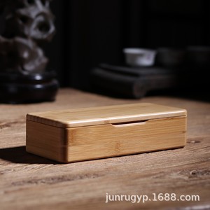 Caja de Joyería de Madera Vintage 20x9x4.8cm, Estuche de Embalaje Ecológico - Product Image 5