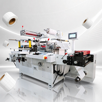Machine de découpe à plat pour étiquettes, découpeuse automatique d'autocollants en rouleau pour étiquettes d'emballage alimentaire et cosmétique