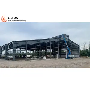 Ucuz uçak hangarı yapısı atölye prefabrik çelik depo