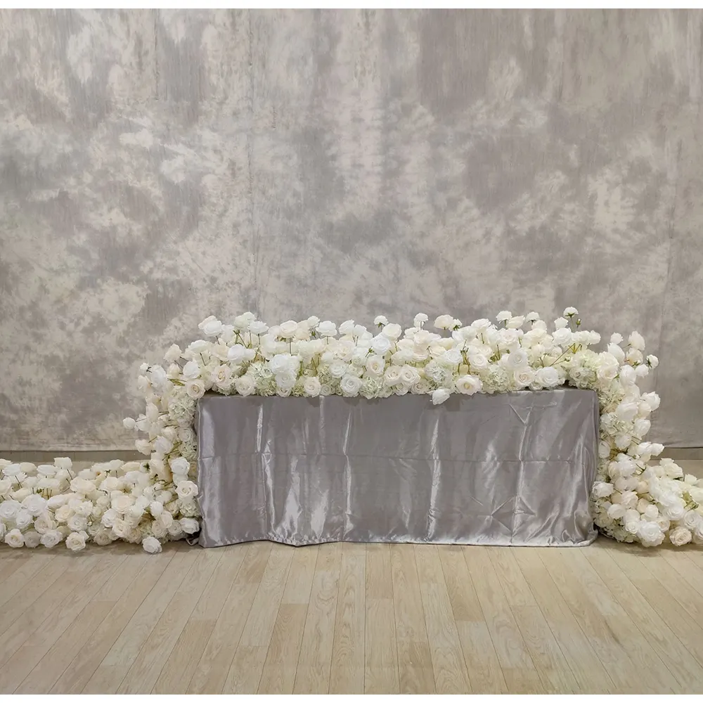 44cmx14cm Top Table Backdrop Walkway Flower Arrangement Runner 