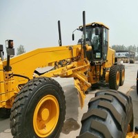 Niveleuse à moteur G9220F de 220 CV avec lame avant et ripper arrière, diamètre de travail 3660 mm