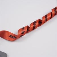 CH Wholesale Sublimation Printing Polyester Lanyards With Logo Custom Certification Keychain OEM ODM ECO Promotion Event Gifts