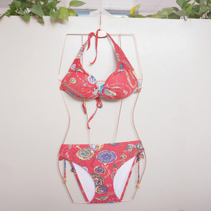 Cintres de <span class=keywords><strong>maillot</strong></span> de bain bikini avec logo personnalisé Cintres de <span class=keywords><strong>maillot</strong></span> de bain pour adultes et enfants Cintres de présentation en métal pour robe Bikini Lingerie - Product Image 5