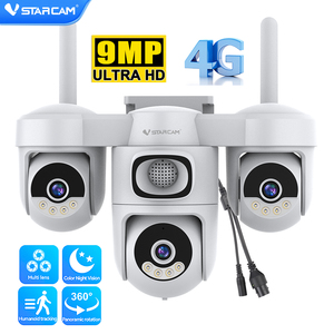 กล้องวงจรปิด 9MP 3 เลนส์ ตรวจจับความเคลื่อนไหวอัจฉริยะ แจ้งเตือนทันที ราคาโรงงาน รองรับซิมการ์ด 4G รุ่น VStarcam CG623SR - Product Image 1