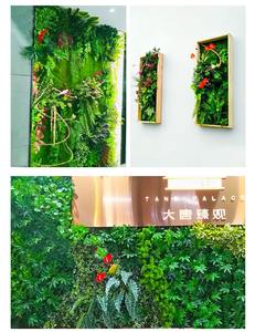 Fábrica a granel al por mayor Precio de fabricación <span class=keywords><strong>seto</strong></span> <span class=keywords><strong>artificial</strong></span> jardín ocultación hierba pared decoración hierba falsa para pared - Product Image 2