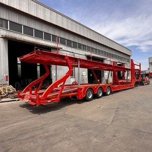 Semirremolque de 3 Ejes para Transporte de Autos, Capacidad de Carga de 10 Toneladas, Estilo Europeo, Shandong, 6-10 Unidades - Product Image 1