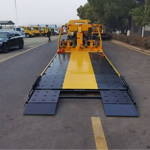 JAC 4T <b>Flatbed</b> Tow <b>Truck</b> with Full Floor Tow <b>Truck</b> for Luxury Car Rescue Tow <b>Truck</b> - Product Image 4