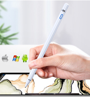 Stylets tactiles à écran souple avec recharge USB en gros, pas chers, pour Android et iOS Apple iPad avec mode économie d'énergie