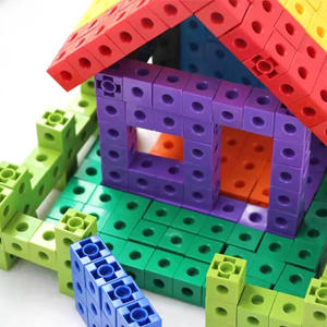 Çocuklar için renkli birbirine yapı taşları-yaratıcı kök öğrenme projeleri ile DIY eğitim inşaat oyuncakları - Product Image 3