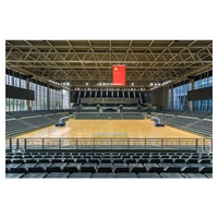 Digunakan untuk Struktur Rangka Atap Tempat Olahraga Dalam Ruangan Seperti Gedung Handball, Gedung Bola Basket, dan Gedung Renang